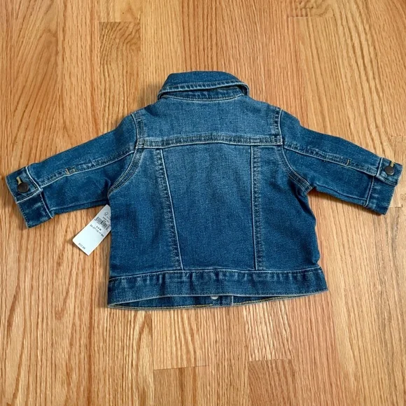 Old Navy Baby Girl Denim Jacket - Picture 3 of 8